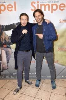 Frederick Lau und Markus Goller bei der Premiere des Kinofilms Simpel im Filmtheater Sendlinger Tor. München, 06.11.2017
