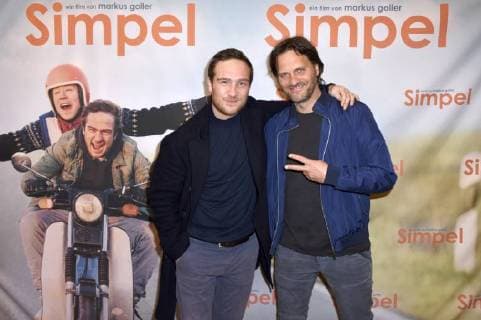 Frederick Lau und Markus Goller bei der Premiere des Kinofilms Simpel im Filmtheater Sendlinger Tor. München, 06.11.2017