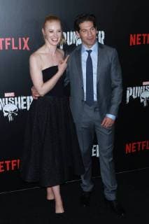 NEW YORK NY NOVEMBER 06 Deborah Ann Woll and Jon Bernthal at Marvel s The Punisher New York premiere at AMC Loews 34th Street 14 theater on November 6 2017 in New York City Copyright: xDiegoxCorredor MediaPunchx