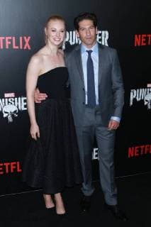 NEW YORK NY NOVEMBER 06 Deborah Ann Woll and Jon Bernthal at Marvel s The Punisher New York premiere at AMC Loews 34th Street 14 theater on November 6 2017 in New York City Copyright: xDiegoxCorredor MediaPunchx