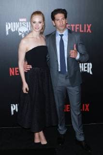 NEW YORK NY NOVEMBER 06 Deborah Ann Woll and Jon Bernthal at Marvel s The Punisher New York premiere at AMC Loews 34th Street 14 theater on November 6 2017 in New York City Copyright: xDiegoxCorredor MediaPunchx