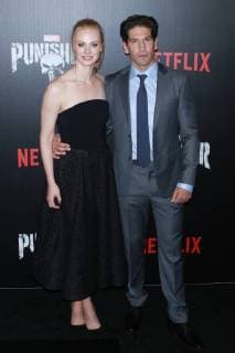 NEW YORK NY NOVEMBER 06 Deborah Ann Woll and Jon Bernthal at Marvel s The Punisher New York premiere at AMC Loews 34th Street 14 theater on November 6 2017 in New York City Copyright: xDiegoxCorredor MediaPunchx