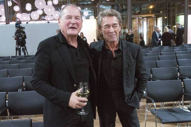 Burghart Klaussner und Peter Maffay bei der VDZ Publishers Night 2017 in der Telekom Repräsentanz. Berlin, 06.11.2017
