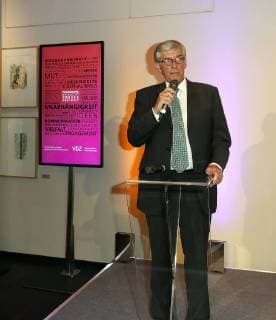 Dr. Rudolf Thiemann (Praesident VDZ) bei Publisher s Night 2017 in der Telekom Hauptstadtrepraesentanz Berlin.