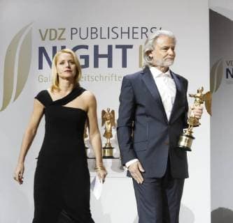 Dr. Hermann Buehlbecker (Inhaber LAMBERTZ) bei Publisher s Night 2017 in der Telekom Hauptstadtrepraesentanz Berlin.
