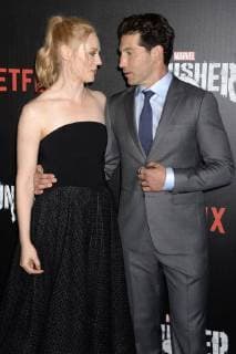 Deborah Ann Woll und Jon Bernthal bei der Premiere der Netfilx TV-Serie The Punisher im AMC Loews. New York, 06.11.2017