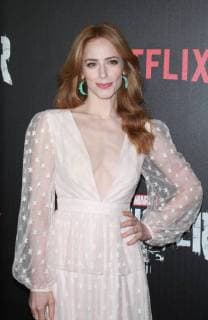 NEW YORK NY November 06 2017 Jaime Ray Newman attendNETFLIX presents premiere of Marvel s Punisher at the AMC Loews 34th Street in New York November 06 2017 Copyright: xRWx