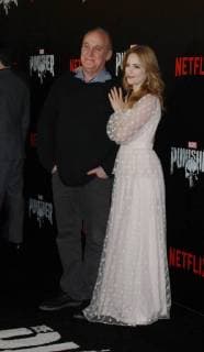 NEW YORK NY November 06 2017 Jeph Loeb Jaime Ray Newman attendNETFLIX presents premiere of Marvel s Punisher at the AMC Loews 34th Street in New York November 06 2017 Copyright: xRWx