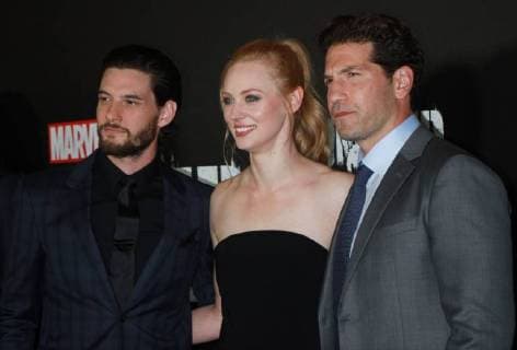 NEW YORK NY November 06 2017 Ben Barnes Deborah Ann Woll Jon Bernthal attendNETFLIX presents premiere of Marvel s Punisher at the AMC Loews 34th Street in New York November 06 2017 Copyright: xRWx