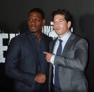 NEW YORK NY November 06 2017 Jason R Moore Jon Bernthal attendNETFLIX presents premiere of Marvel s Punisher at the AMC Loews 34th Street in New York November 06 2017 Copyright: xRWx