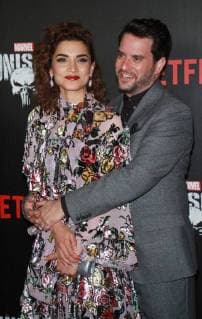 NEW YORK NY November 06 2017 Amber Rose Revah Michael Nathanson attendNETFLIX presents premiere of Marvel s Punisher at the AMC Loews 34th Street in New York November 06 2017 Copyright: xRWx