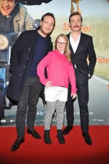 Frederick Lau, Neele Buchholz, David Kross Ankunft der Darsteller zur Premiere von SIMPEL im Filmtheater am Frriedrichshain in Berlin am 06.11.2017