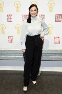 Lina van de Mars bei der Verleihung des Goldenen Lenkrads 2017 im Axel-Springer-Haus. Berlin, 07.11.2017