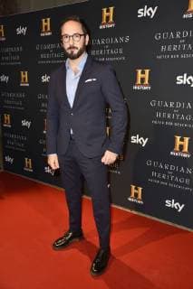Emanuel Rotstein beim Preview Screening der TV-Dokumentation Guardians of Heritage - Hüter der Geschichte im Bode Museum. Berlin, 07.11.2017