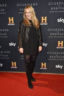 Caroline Beil beim Preview Screening der TV-Dokumentation Guardians of Heritage - Hüter der Geschichte im Bode Museum. Berlin, 07.11.2017