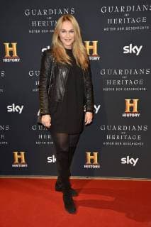Caroline Beil beim Preview Screening der TV-Dokumentation Guardians of Heritage - Hüter der Geschichte im Bode Museum. Berlin, 07.11.2017