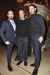Emanuel Rotstein, Christian Berkel und Clemens Schick beim Preview Screening der TV-Dokumentation Guardians of Heritage - Hüter der Geschichte im Bode Museum. Berlin, 07.11.2017