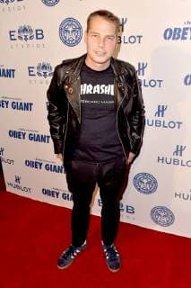 Shepard Fairey bei der Premeire der Hulu Dokumentation Obey Giant im Theatre at Ace Hotel. Los Angeles, 07.11.2017