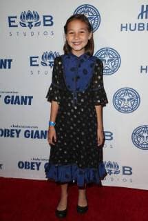 LOS ANGELES CA NOVEMBER 7 Amanda Fairey at Photo Op For Hulu s Obey Giant at the The Theatre at Ace Hotel in Los Angeles California on November 7 2017 Copyright: xFayexSadoux