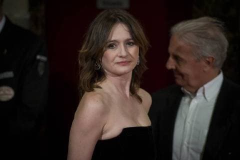 Emily Mortimer attends to the presentation of film La Libreria at Verdi Cinema in Madrid, Spain. November 08, 2017.  (20171108030)