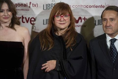 Director Isabel Coixet attends to the presentation of film La Libreria at Verdi Cinema in Madrid, Spain. November 08, 2017.  (20171108031)