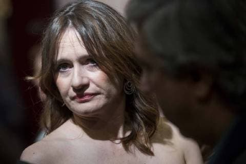 Emily Mortimer attends to the presentation of film La Libreria at Verdi Cinema in Madrid, Spain. November 08, 2017.  (20171108052)