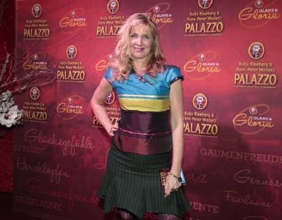 Nanna Kuckuck bei der Palazzo-Premiere Glanz und Gloria im Spiegelpalast in der Hertzallee Bahnhof Zoo Berlin.