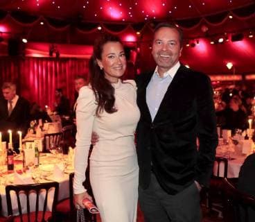 Daniel Wall, Ehefrau Stefanie bei der Palazzo-Premiere Glanz und Gloria im Spiegelpalast in der Hertzallee Bahnhof Zoo Berlin.
