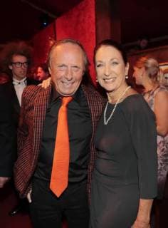 Clsus Theo Gaertner, Daniela Ziegler bei der Palazzo-Premiere Glanz und Gloria im Spiegelpalast in der Hertzallee Bahnhof Zoo Berlin.