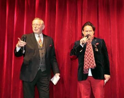 Hans-Peter Wodarz, Kolja Kleeberg bei der Palazzo-Premiere Glanz und Gloria im Spiegelpalast in der Hertzallee Bahnhof Zoo Berlin.