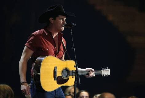 John Purdy performs at the 51st Annual Country Music Association Awards on November 8, 2017 at the Bridgestone Arena in Nashville.  NAS20171108312 JOHNxSOMMERSxII