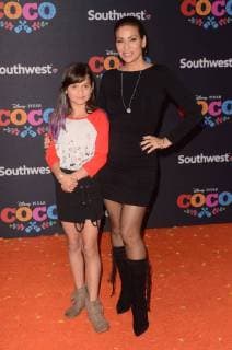 LOS ANGELES CA NOVEMBER 08 Luna Marie Katich and Constance Marie arriving at Disney Pixar s Coco premiere at El Capitan Theatre on November 8 2017 in Los Angeles California Copyright: xDavidxEdwardsx