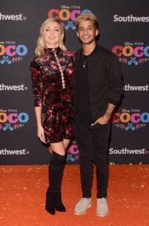 LOS ANGELES CA NOVEMBER 08 Lindsay Arnold and Jordan Fisher arriving at Disney Pixar s Coco premiere at El Capitan Theatre on November 8 2017 in Los Angeles California Copyright: xDavidxEdwardsx