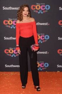 LOS ANGELES CA NOVEMBER 08 Georgie Flores arriving at Disney Pixar s Coco premiere at El Capitan Theatre on November 8 2017 in Los Angeles California Copyright: xDavidxEdwardsx