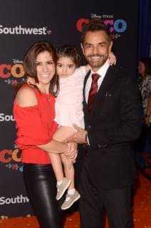 LOS ANGELES CA NOVEMBER 08 Alessandra Rosaldo Aitana Derbez and Eugenio Derbez arriving at Disney Pixar s Coco premiere at El Capitan Theatre on November 8 2017 in Los Angeles California Copyright: xDavidxEdwardsx