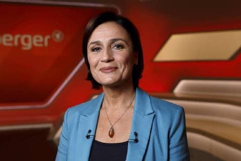 Sandra Maischberger in der ARD-Talkshow Maischberger im WDR Studio BS 3. Köln, 08.11.2017 *** Sandra Maischberger in the ARD Talk show Maischberger in WDR Studio Bs 3 Cologne 08 11 2017 Foto:xC.xHardtx xFuturexImage