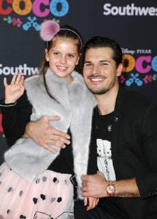 HOLLYWOOD CA NOVEMBER 8 Gleb Savchenko Olivia Savchenkova at The U S Premiere of Disney Pixar s Coco at the El Capitan Theatre in Hollywood California on November 8 2017 Copyright: xFayexSadoux
