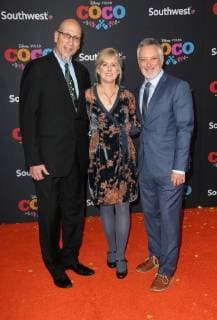 HOLLYWOOD CA NOVEMBER 8 Roy Conli Stevie Wermers Skelton Kevin Deters at The U S Premiere of Disney Pixar s Coco at the El Capitan Theatre in Hollywood California on November 8 2017 Copyright: xFayexSadoux