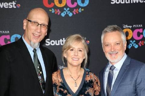 HOLLYWOOD CA NOVEMBER 8 Roy Conli Stevie Wermers Skelton Kevin Deters at The U S Premiere of Disney Pixar s Coco at the El Capitan Theatre in Hollywood California on November 8 2017 Copyright: xFayexSadoux