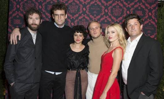 Search Party Staffelpremiere in New York USA: TBS premiere season 2 Search Charles Rogers, John Reynolds, Alia Shawkat, John Early, Meredith Hagner, Michael Showalter attends season 2 premiere of Search Party at Public New York New York United States Public  LevxRadin