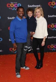 HOLLYWOOD CA NOVEMBER 8 Alfonso Ribeiro Alfonso Lincoln Ribeiro Jr Angela Unkrich at The U S Premiere of Disney Pixar s Coco at the El Capitan Theatre in Hollywood California on November 8 2017 Copyright: xFayexSadoux