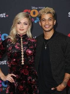 HOLLYWOOD CA NOVEMBER 8 Lindsay Arnold Jordan Fisher at The U S Premiere of Disney Pixar s Coco at the El Capitan Theatre in Hollywood California on November 8 2017 Copyright: xFayexSadoux