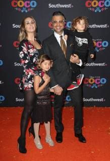HOLLYWOOD CA NOVEMBER 8 Jaime Camil Heidi Balvanera Elena Camil Jaime III Camil at The U S Premiere of Disney Pixar s Coco at the El Capitan Theatre in Hollywood California on November 8 2017 Copyright: xFayexSadoux