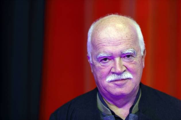 GER, Berlin,20171109, Peter Gauweiler ( deutscher Rechtsanwalt und ehemaliger CSU Politiker) in der Urania bei einer Lesung mit Sahra Wagenknecht ( deutsche Volkswirtin, Publizistin und Politikerin, der Linken) Buchtitel: Couragiert gegen den Strom Über Goethe, die macht und die Zukunft *** ger Berlin Peter Gauweiler German Lawyer and former CSU Politicians in the Urania at a Reading with Sahra Wagenknecht German Economist Publicist and Politician the left Titles courageous against the Stream above Goethe the makes and the Future