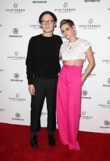 LOS ANGELES CA NOVEMBER 9 Josh Kaye Kristen Stewart at the Los Angeles Premiere of Come Swim at the Landmark Theater in Los Angeles California on November 9 2017 Copyright: xFayexSadoux