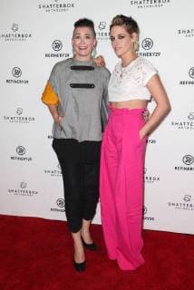 LOS ANGELES CA NOVEMBER 9 Amy Emmerich Kristen Stewart at the Los Angeles Premiere of Come Swim at the Landmark Theater in Los Angeles California on November 9 2017 Copyright: xFayexSadoux