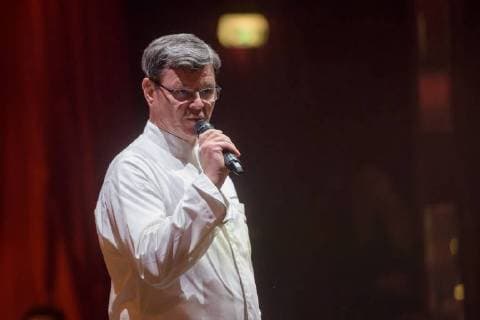 Palazzo-Premiere in Stuttgart Die Dinner-Show PALAZZO geht mit dem neuen Programm Kuriositäten in die 14. Spielzeit. Koch Harald Wohlfahrt Copyright: 7aktuell.dex xOskarxEyb