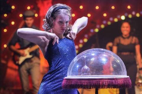 Premiere: Harald Wohlfahrt Palazzo in Stuttgart geht in die 14. Saison. Band Artistique (Marie-Claude Chamberland, Emile Carey) Premiere: Harald Wohlfahrt Palazzo in Stuttgart geht in die 14. Saison., Germany, Stuttgart, Spiegelpalast, 20171109