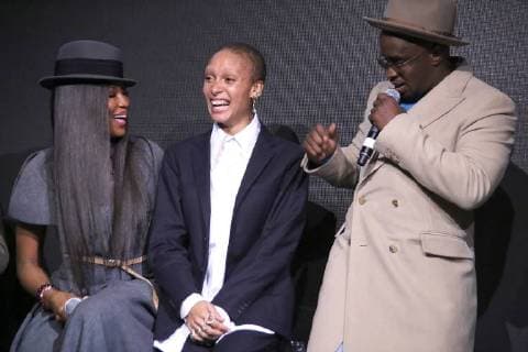 November 10, 2017 - New York, N.Y, USA - NAOMI CAMPBELL , ADWOA ABOAH, SEAN DIDDY COMBS attend the Pirelli 2018 Calendar by Tim Walker Event and Press Conference.The Pierre Hotel, NYC.November 10, 2017.Photos by , Globe Photos Inc. New York USA - ZUMAms4_ 20171110_zaa_ms4_004 Copyright: xSoniaxMoskowitzx
