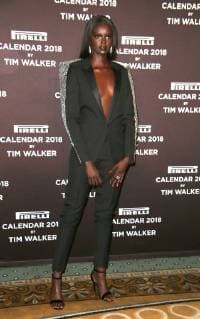 November 10, 2017 - New York, N.Y, USA - DUCKIE THOT attends the Pirelli 2018 Calendar by Tim Walker Event and Press Conference.The Pierre Hotel, NYC.November 10, 2017.Photos by , Globe Photos Inc. New York USA - ZUMAms4_ 20171110_zaa_ms4_021 Copyright: xSoniaxMoskowitzx